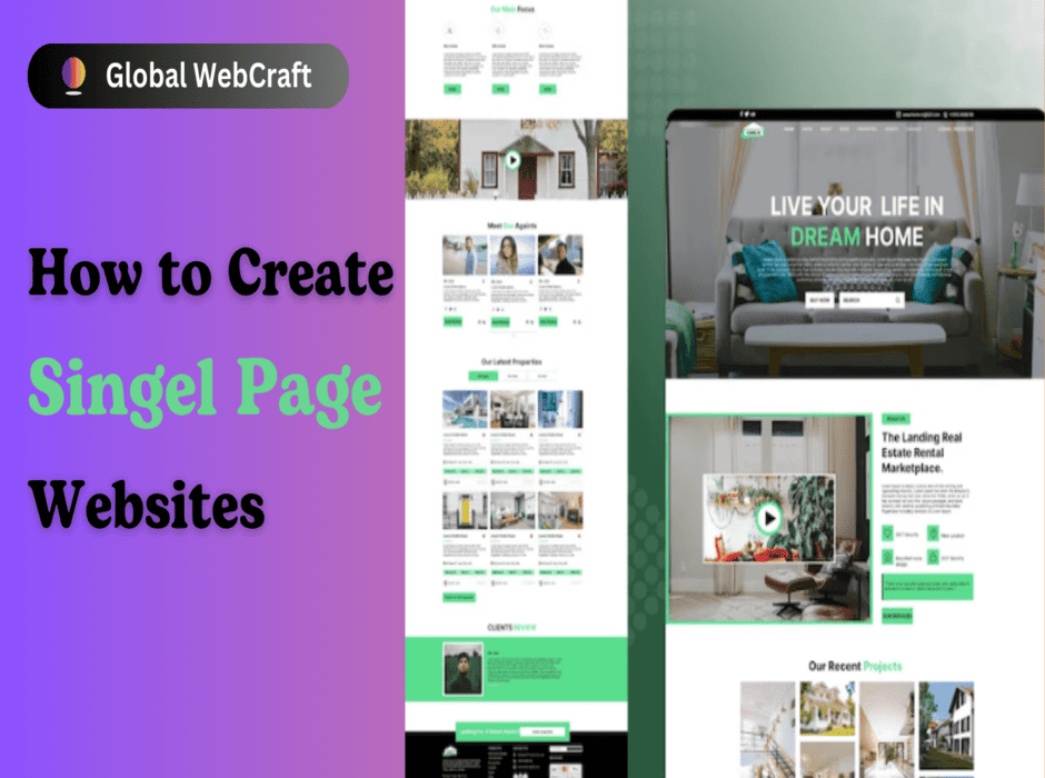Single Page Websites